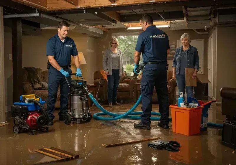 Basement Water Extraction and Removal Techniques process in River Rouge, MI